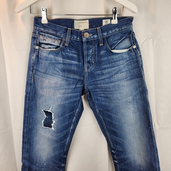 Current Elliott selvage denim unisex jeans size 28 new no tags - Picture 3 of 9